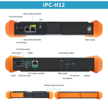 Load image into Gallery viewer, Rsrteng IPC-H12 CCTV Tester 8K 32MP 12MP IP Camera Tester
