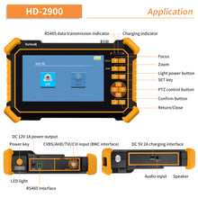 Load image into Gallery viewer, Rsrteng HD-2900 Coaxial Security Camera Tester
