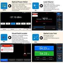 Load image into Gallery viewer, Rsrteng RSO-6800 1610nm 28dB OTDR
