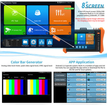 Load image into Gallery viewer, Rsrteng IPC-H12-ADHS CCTV Tester 8K 32MP 12MP IP Camera Tester
